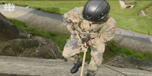 Abseil&uuml;bung Festung K&ouml;nigstein (Foto: Bundeswehr/FMZ OSH)